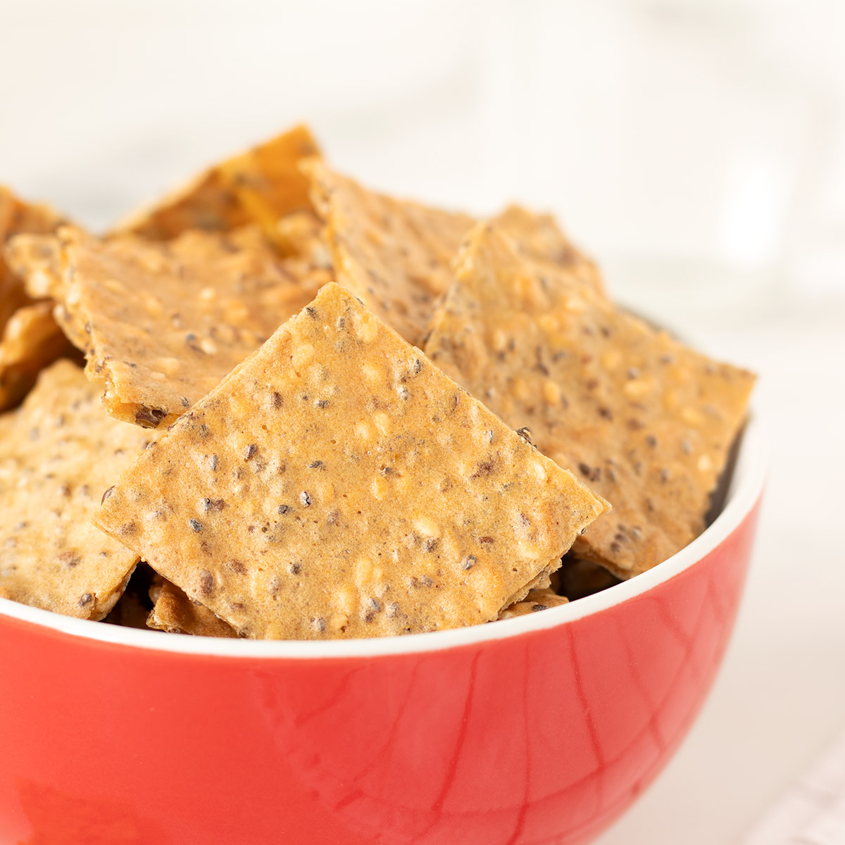 Make Crispy Red Lentil Crackers: Easy Oil-Free Recipe